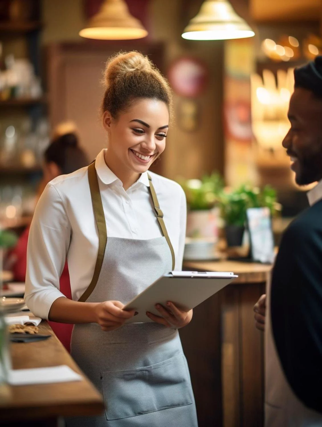 Tela de controle de pedidos do sistema